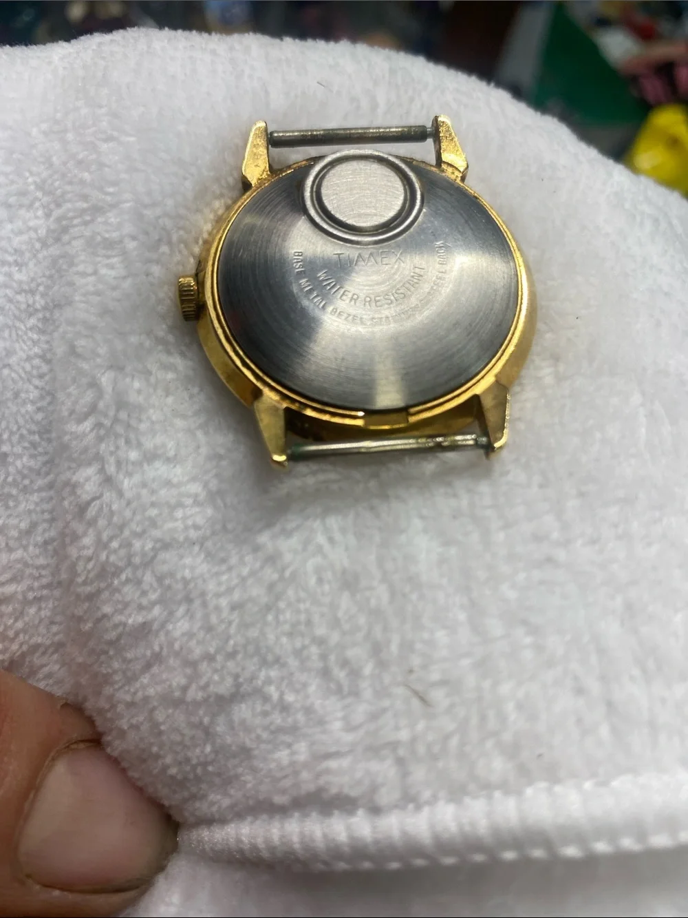 Timex wristwatch gold